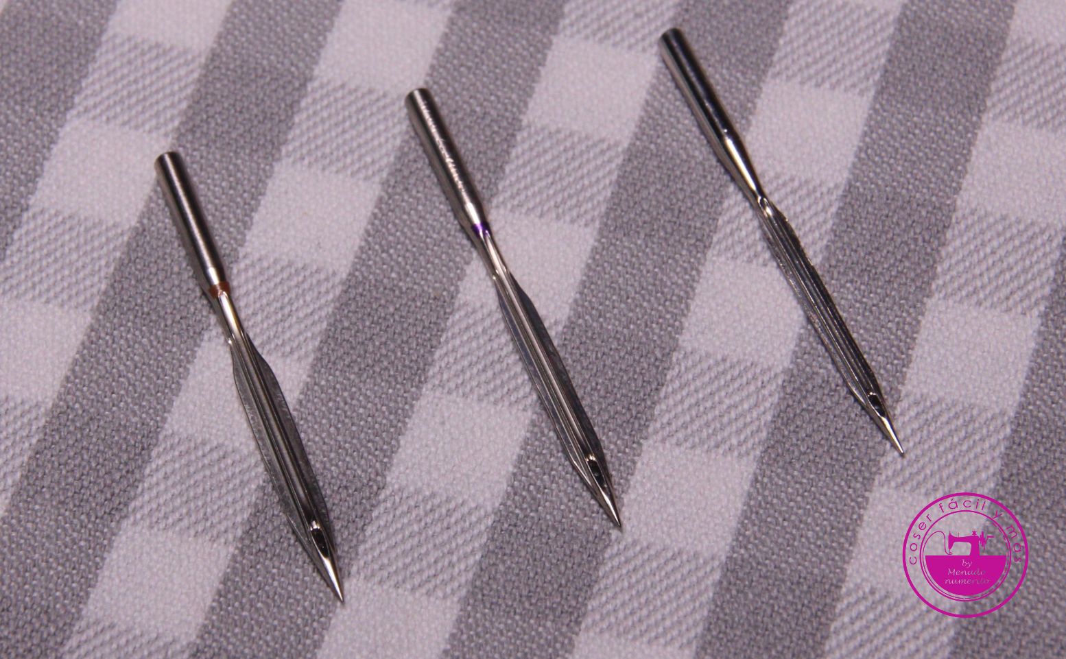 Tipos de agujas para máquinas de coser doméstica 
