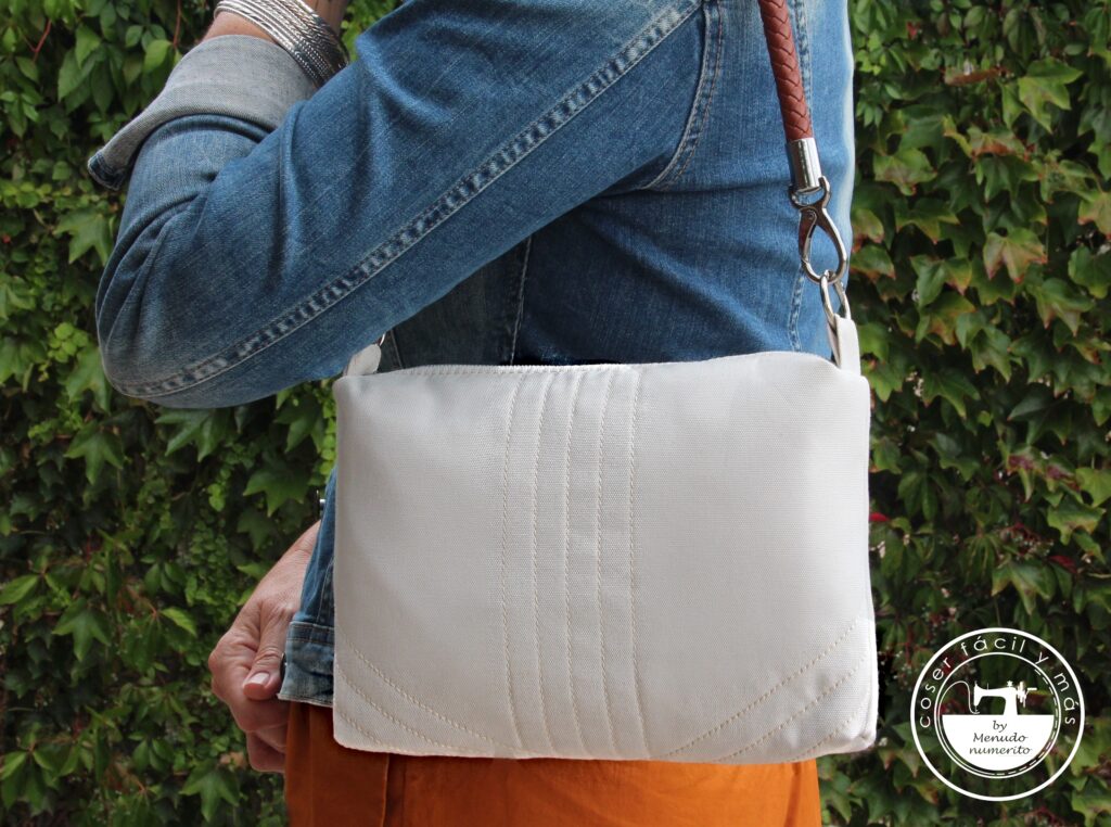 bolso loneta coser facil costura tutoriales menudo numerito manos a la tela